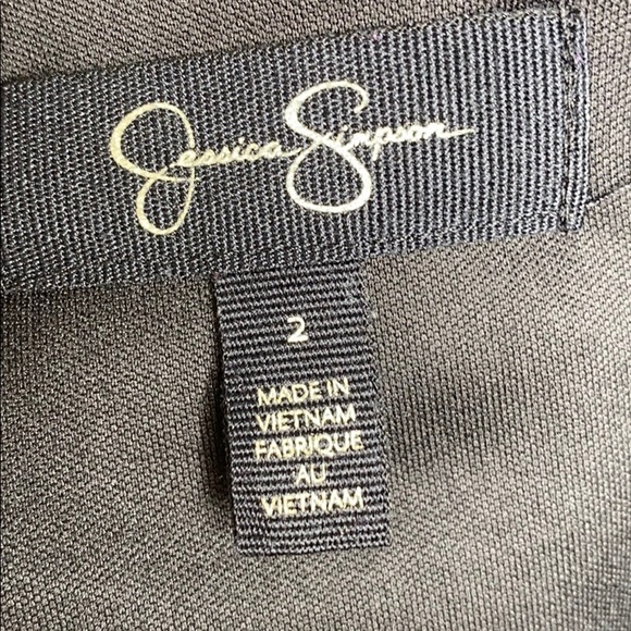 JESSICA SIMPSON Lace & Scuba Fit & Flare Dress sz2 - Picture 10 of 15